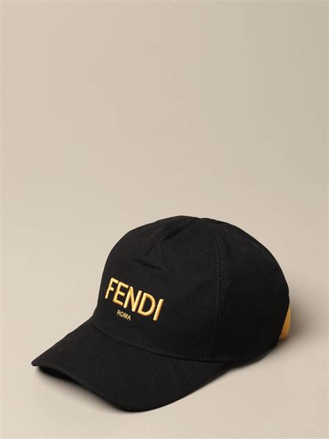 fendi hat black